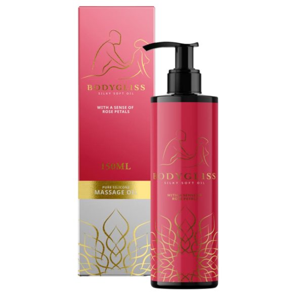 BodyGliss - massageolie & glijmiddel - roos (150ml)