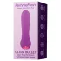FemmeFunn - mini vibrator - krachtig en oplaadbaar - siliconen paars