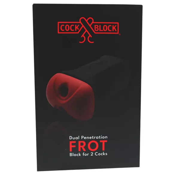CockBlock - FROT duo-masturbator (zwart)