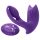 Inya Bump-N-Grind: Radio & Warmte Vibrator 2in1 (paars)