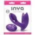 Inya Bump-N-Grind: Radio & Warmte Vibrator 2in1 (paars)