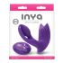 Inya Bump-N-Grind: Radio & Warmte Vibrator 2in1 (paars)