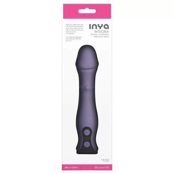 NS Novelties - duwende, roterende vibrator (paars)