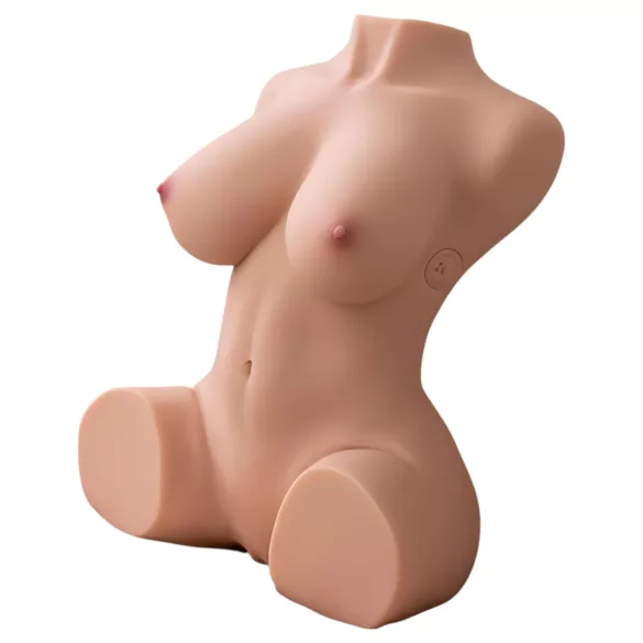 XISE Dania - torso masturbator met stootfunctie - siliconen huidkleur