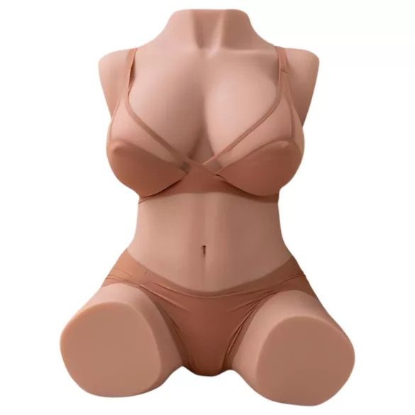 XISE Dania - torso masturbator met stootfunctie - siliconen huidkleur