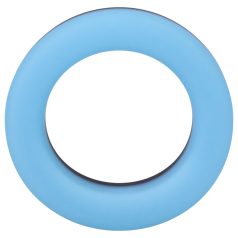 Doc Johnson The Big O - verlicht penisring - blauw