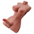 XISE - sekspop torso met vibratie en stootfunctie - realistisch