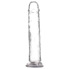 Addiction Crystal - dildo met zuignap (transparant) - 20 cm