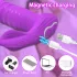 AlvUp - App-gestuurde stuwende anaalvibrator (paars)