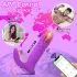 AlvUp - App-gestuurde stuwende anaalvibrator (paars)