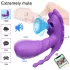 AlvUp - App-gestuurde opzetbare vibrator (paars)