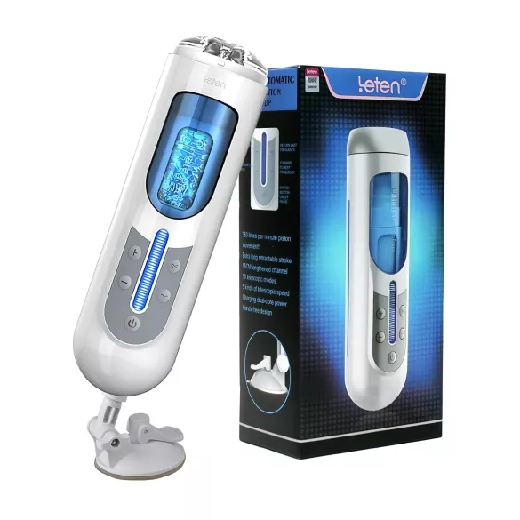 LETEN SM380 - automatische masturbator - op en neer beweging - oplaadbaar