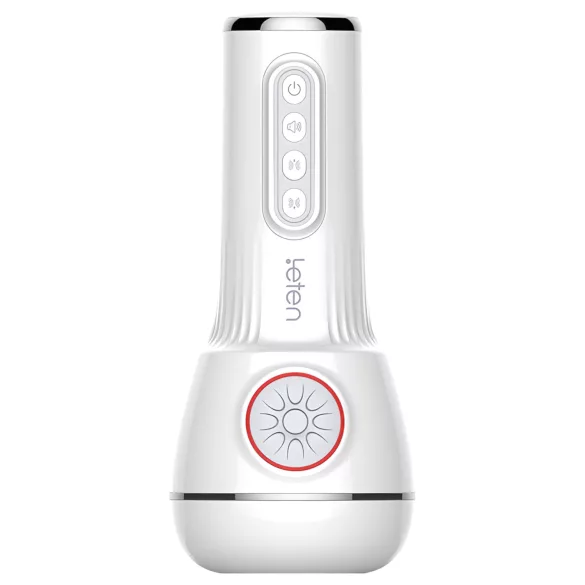 LETEN SM340 - automatische vibrator masturbator met zuigfunctie en geluid