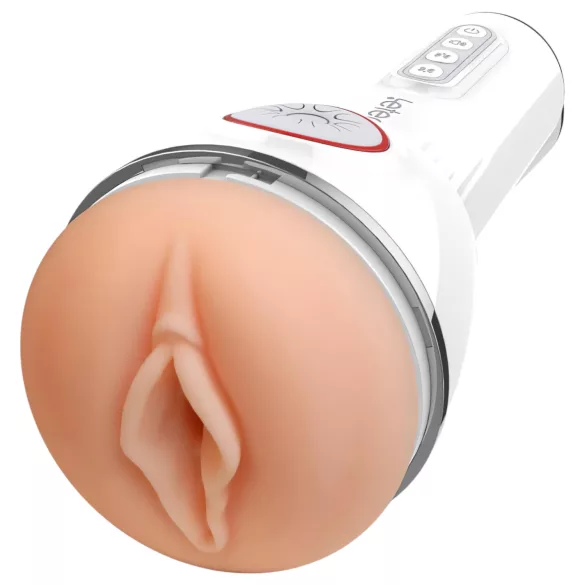 LETEN SM340 - automatische vibrator masturbator met zuigfunctie en geluid