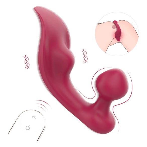 Sex HD Chomper - Clit & Anus Vibe (rood)