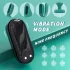 Sex HD - oplaadbare, afstandsbedienbare, 4-delige vibratorenset (groen)