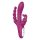Sex HD Joker - oplaadbare, waterdichte 3-in-1 vibrator (paars)