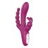 Sex HD Joker - oplaadbare, waterdichte 3-in-1 vibrator (paars)