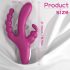 Sex HD Joker - oplaadbare, waterdichte 3-in-1 vibrator (paars)