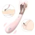Sex HD - oplaadbare vibrator met stimulatiewiel - waterdicht - roze