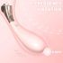 Sex HD - oplaadbare, waterdichte vibrator met stimulatiewiel (roze)