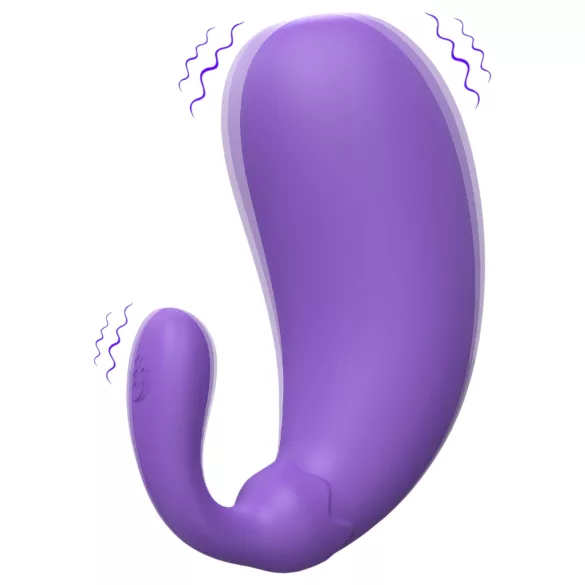 Sex HD - vibrerend ei - auberginevorm - paars