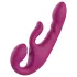 SEX HD Co-op Bliss - strap-on vibrator met clitorisstimulator - siliconen
