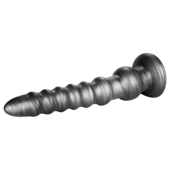 Lovetoy King Sized - grote vibrator - 32 cm - grijs