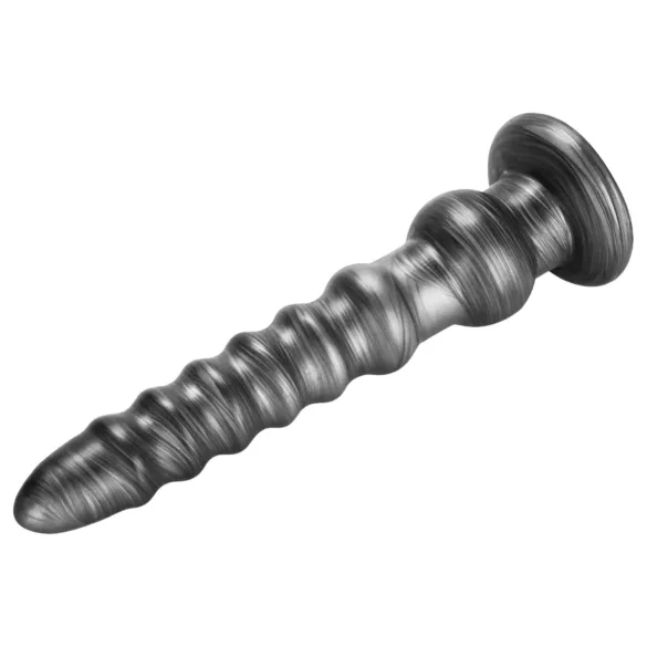 Lovetoy King Sized - grote vibrator - 32 cm - grijs