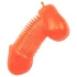 Roomfun - grappige penis sleutelhanger (oranje)