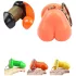 Roomfun - grappige penis sleutelhanger (oranje)