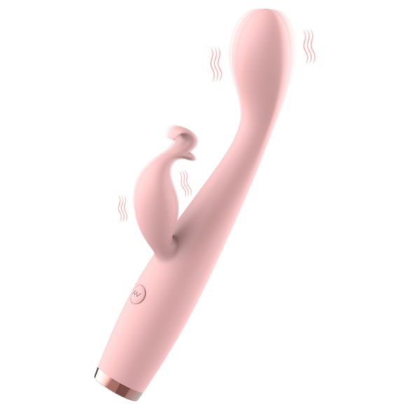 AlvUp - G-spot vibrator met clitorisstimulatie - siliconen - roze