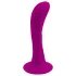 Pretty Love Baile - anaalplug met zuignap - gebogen - siliconen - roze