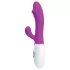 Pretty Love Snappy - waterdichte G-spot vibrator met clitorisstimulator (paars)