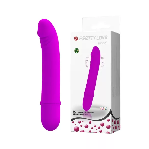 Pretty Love Beck - g-spot vibrator - waterdicht - siliconen - roze