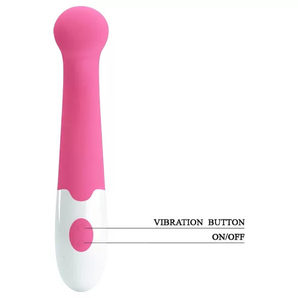 Pretty Love Charles - g-spot vibrator - waterdicht - siliconen - roze