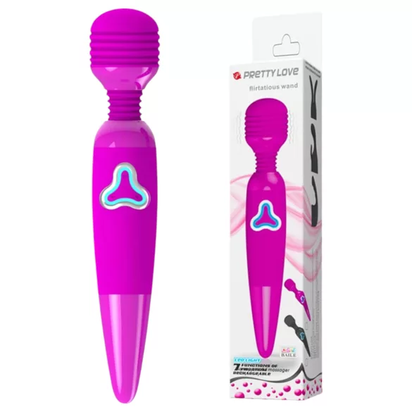 Pretty Love - wand vibrator - oplaadbaar - paars