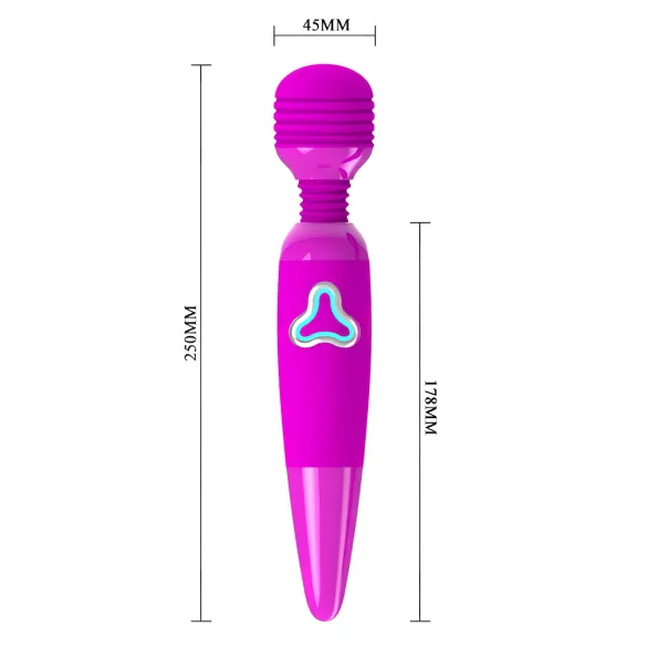 Pretty Love - wand vibrator - oplaadbaar - paars