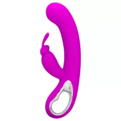   Pretty Love Webb - rabbit vibrator - clitorisstimulatie - siliconen roze