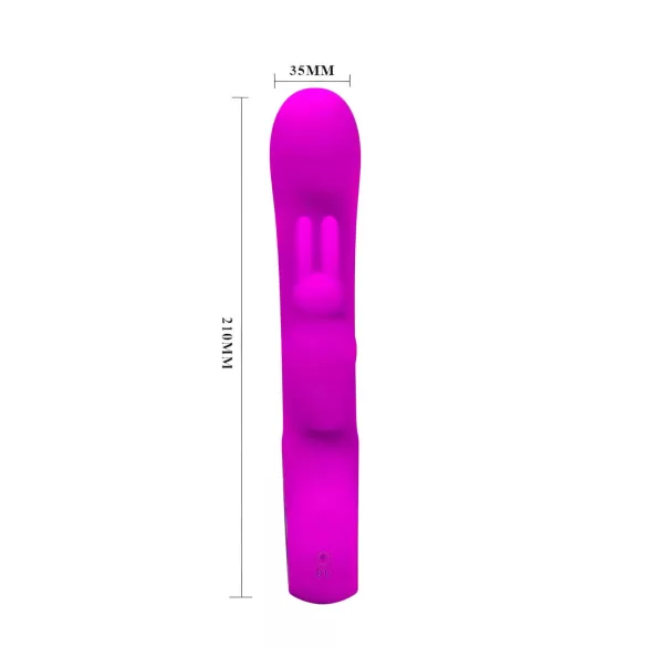 Pretty Love Webb - rabbit vibrator - clitorisstimulatie - siliconen roze