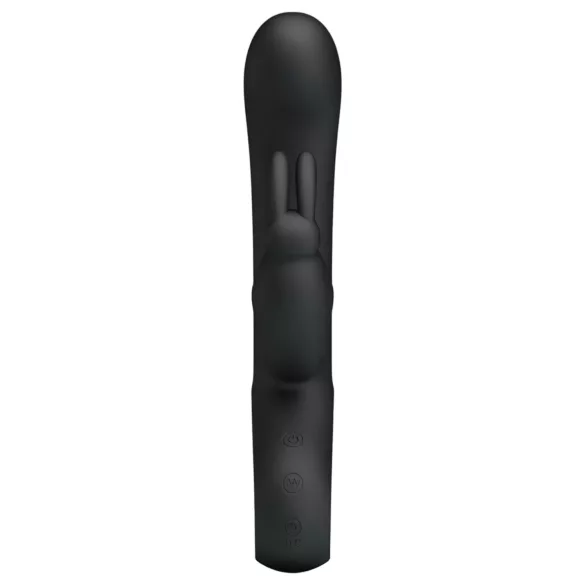 Pretty Love Webb - vibrator met clitorisstimulator - waterdicht - zwart