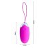 Pretty Love Berger - oplaadbaar vibrerend ei met afstandsbediening (roze)