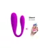 Pretty Love August - App-gestuurde G-spot- en clitoris-vibrator (roze)