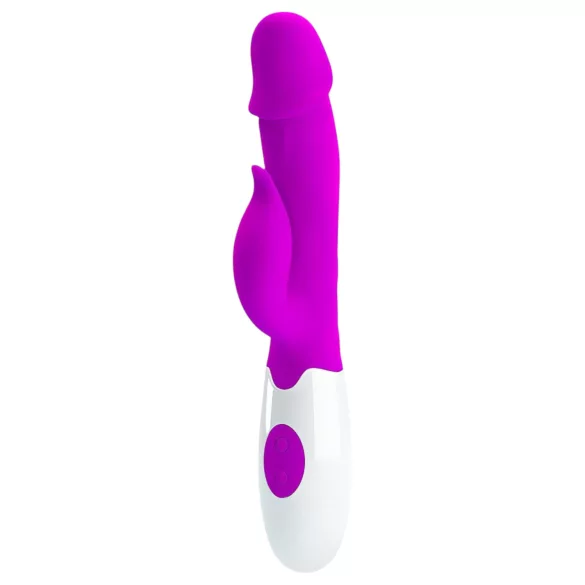Pretty Love Peter - rabbit vibrator - siliconen - paars