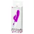 Pretty Love Peter - rabbit vibrator - siliconen - paars