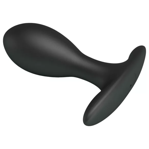 Pretty Love - opblaasbare anaal plug met binnenbal - zwart
