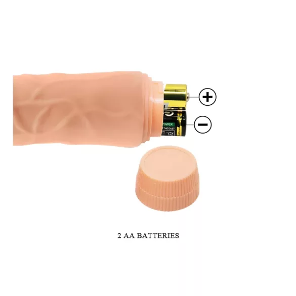 Baile Barbara - realistische vibrator - 19,5 cm - huidkleur