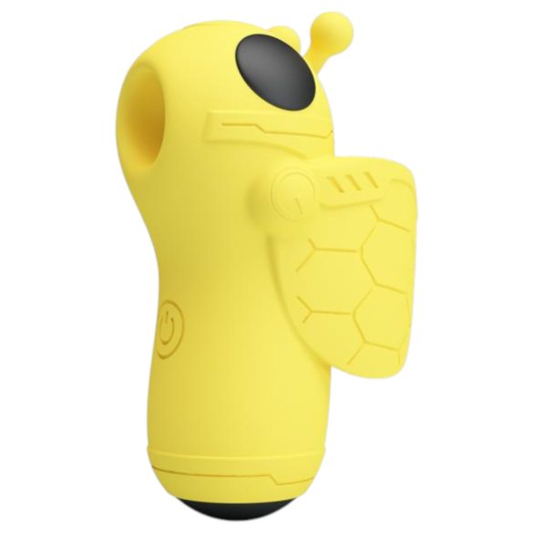 Pretty Love Magic Bee - clitoris-stimulerende vingervibrator (geel)