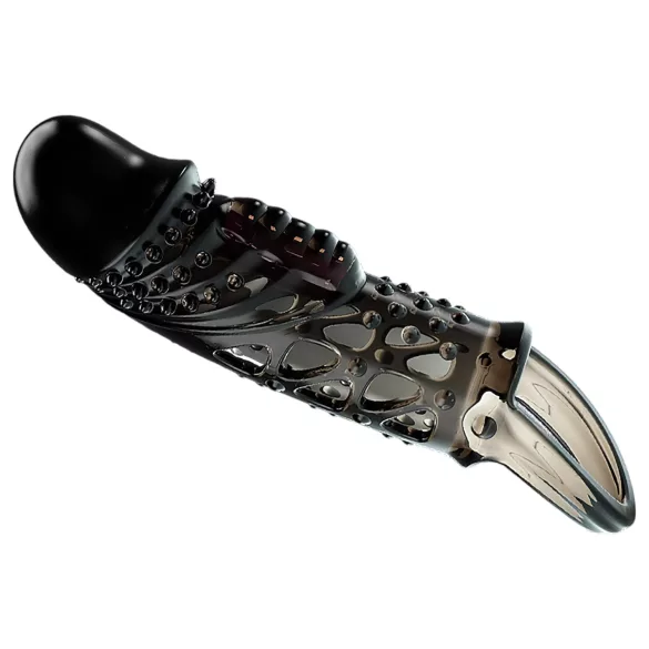 Pretty Love Cecelia - penishoes met ring en vibratie (zwart)