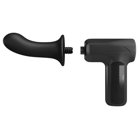 Pretty Love Dj Doctor - stotende vibrator - automatische thrusting - zwart
